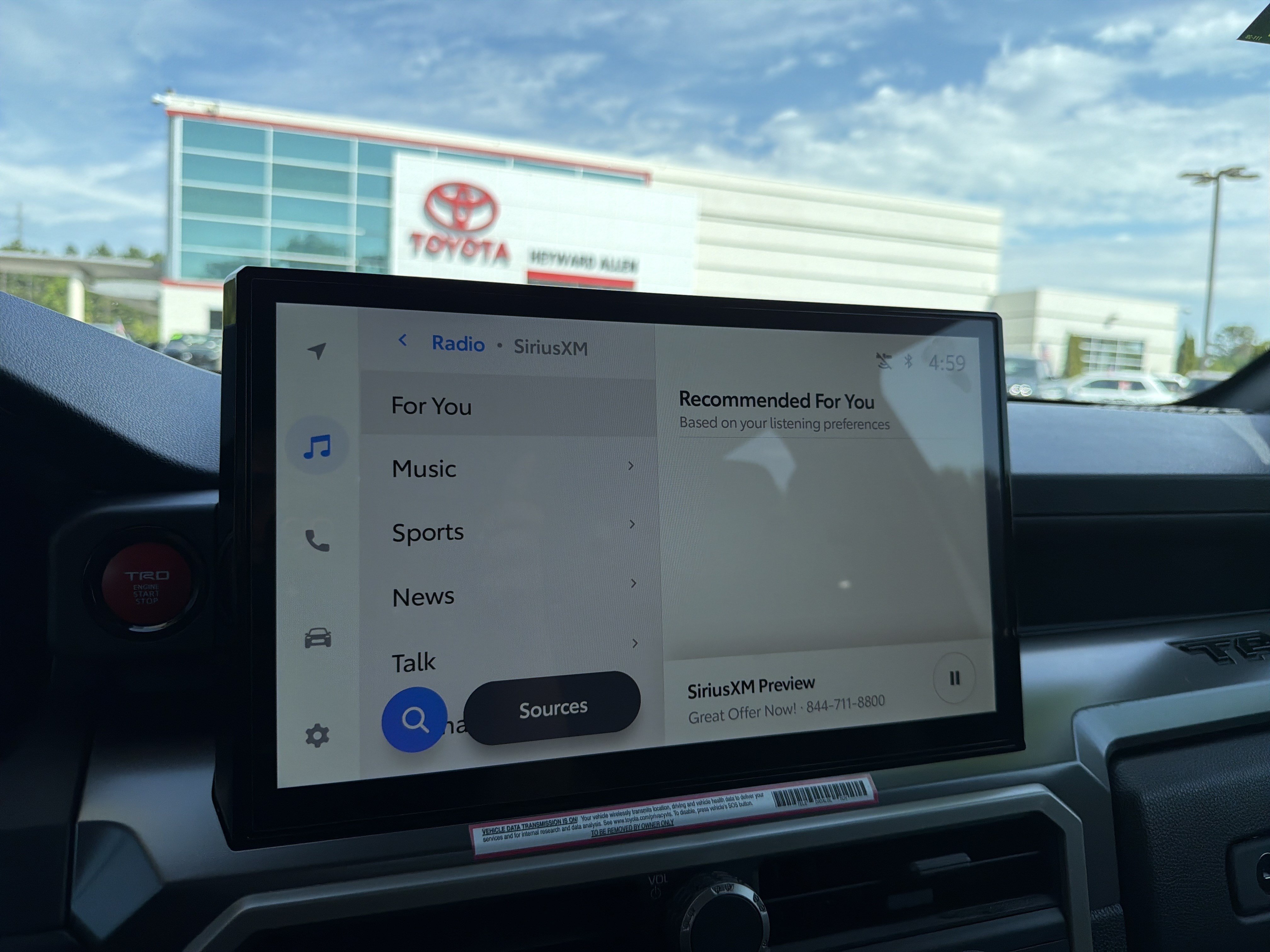 Certified Used 2024 Ice Cap Toyota TRD Sport image 6
