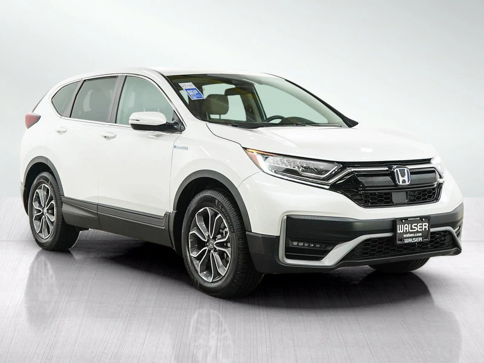 Used 2022 Platinum White Pearl Honda 5D WAGON HYBRID EX image 7