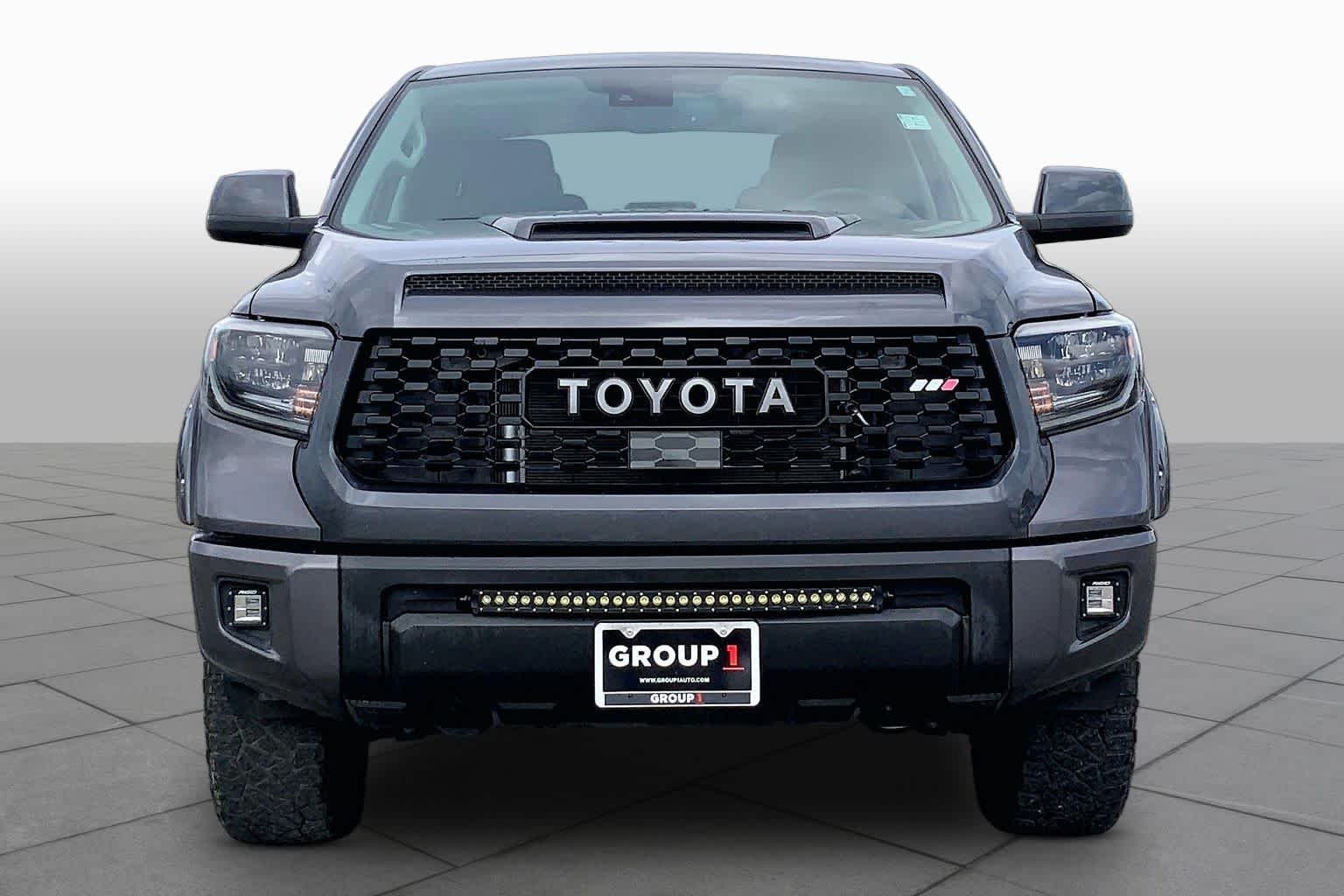 Used 2021 Magnetic Gray Metallic Toyota TRD Pro image 4