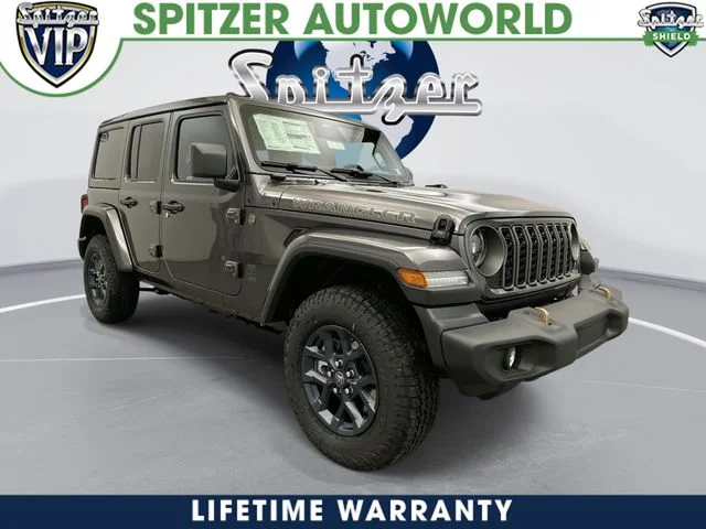 New 2026 Granite Crystal Metallic Clear-Coat Exterior Paint Jeep 85th Anniversary Edition image 1
