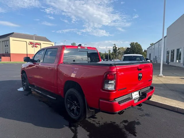 Used 2021 Flame Red Clearcoat Ram Big Horn/Lone Star image 7