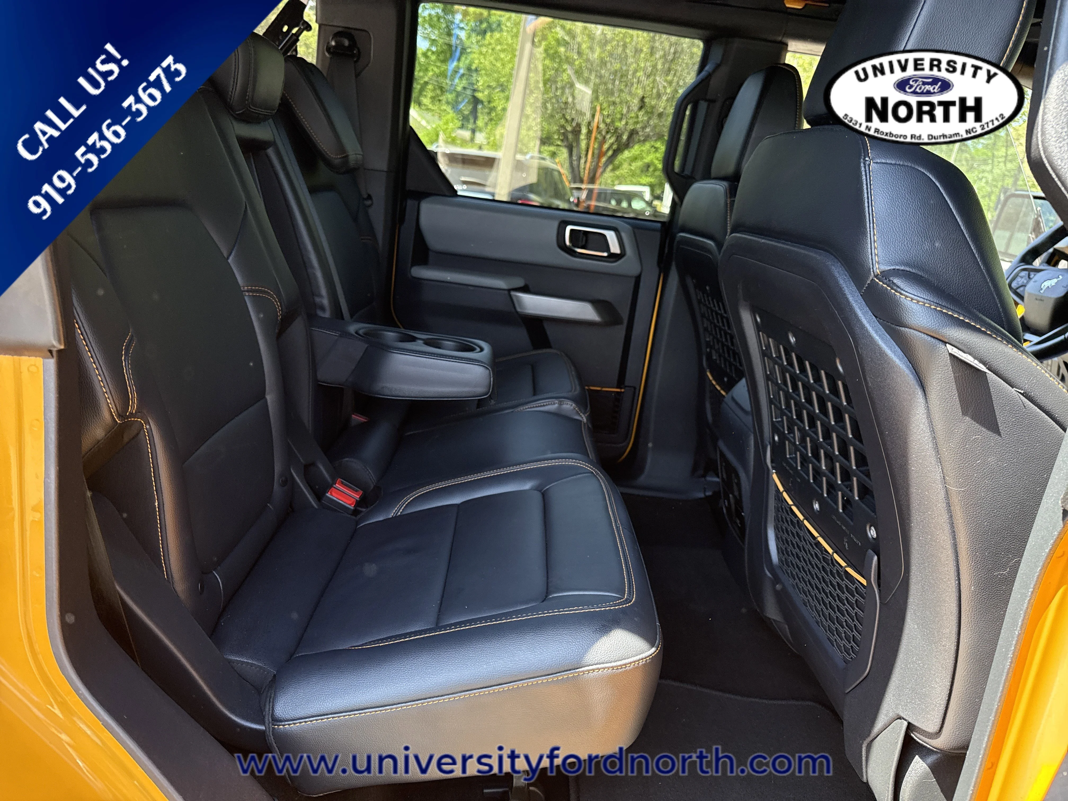 Used 2022 Cyber Orange Metallic Tricoat Ford Badlands image 40
