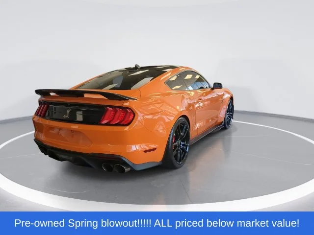 Used 2021 Orange Ford Shelby GT500 image 9