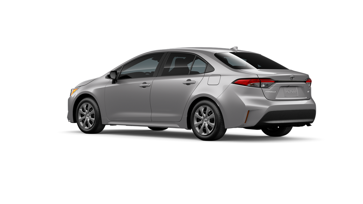 New 2026 Classic Silver Metallic Toyota LE image 6