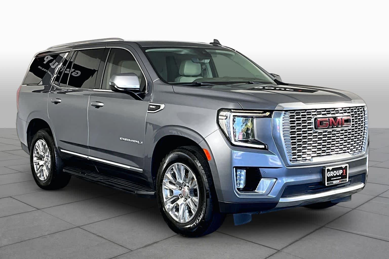 Used 2021 Satin Steel Metallic GMC Denali image 3
