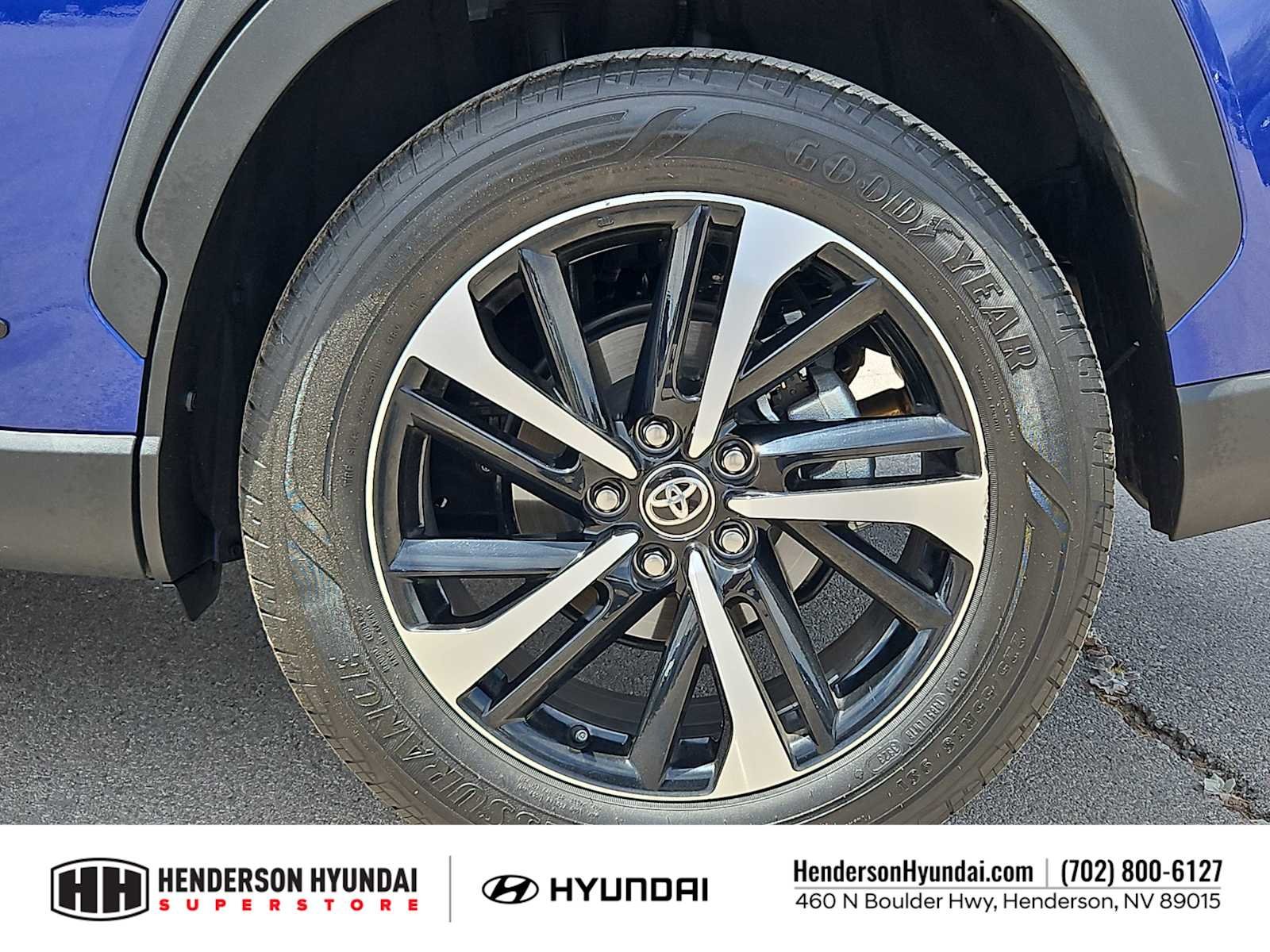 Used 2023 Blue Crush Metallic Toyota Hybrid XSE image 13