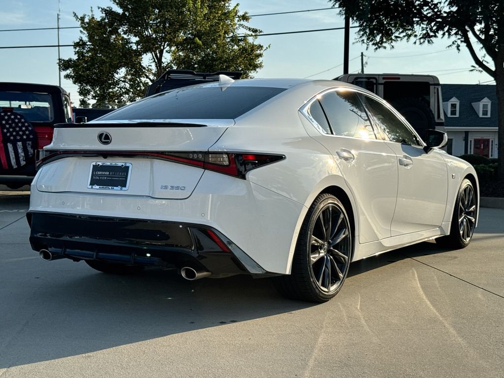 Certified Used 2023 White Lexus 350 F SPORT image 8