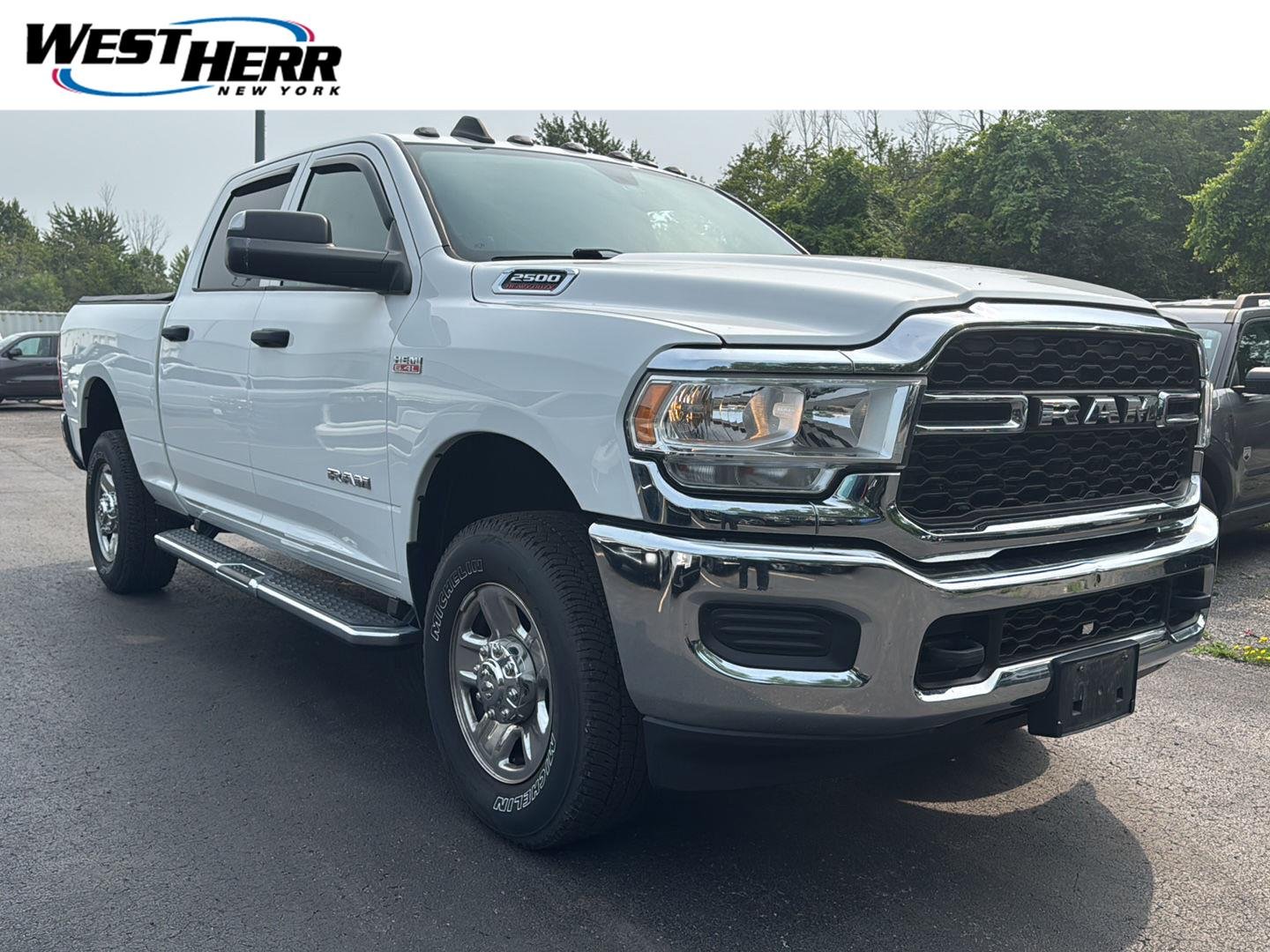 Used 2019 Bright White Clearcoat Ram Tradesman image 1