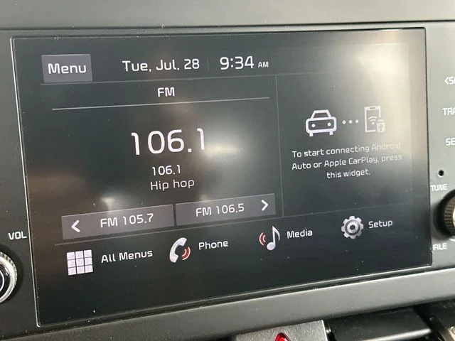 Used 2023 White Kia LX image 14