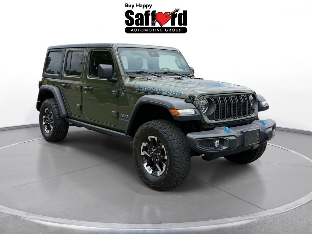 Used 2024 Green Jeep Rubicon 4xe image 10
