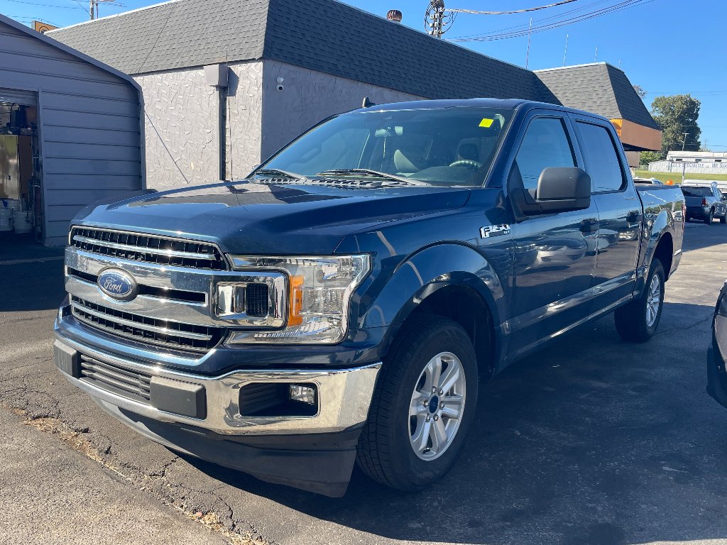 Used 2019 Blue Jeans Metallic Ford XLT image 3