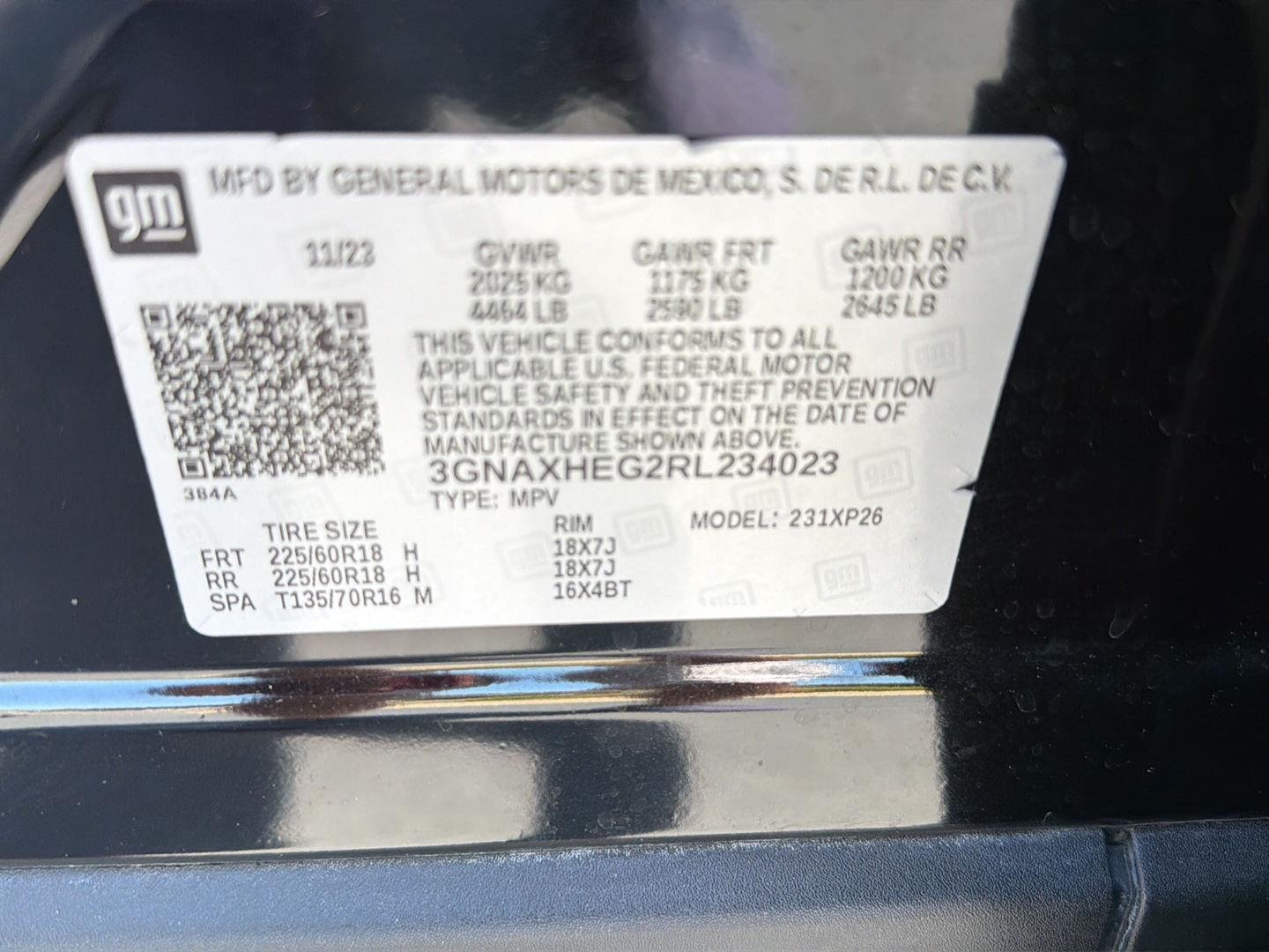Used 2024 Mosaic Black Metallic Chevrolet LS image 39