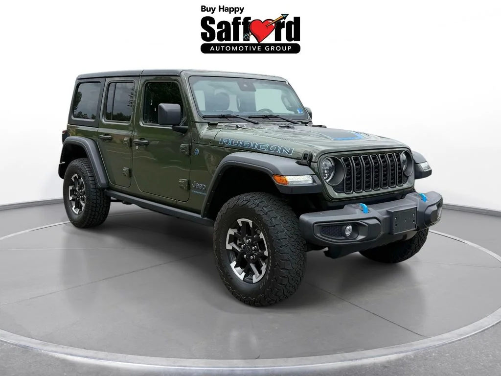 Used 2024 Green Jeep Rubicon 4xe image 10