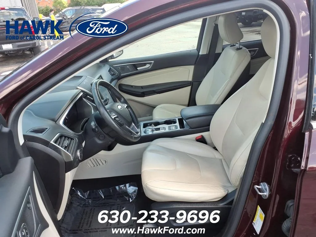 Used 2021 Burgundy Ford Titanium image 27