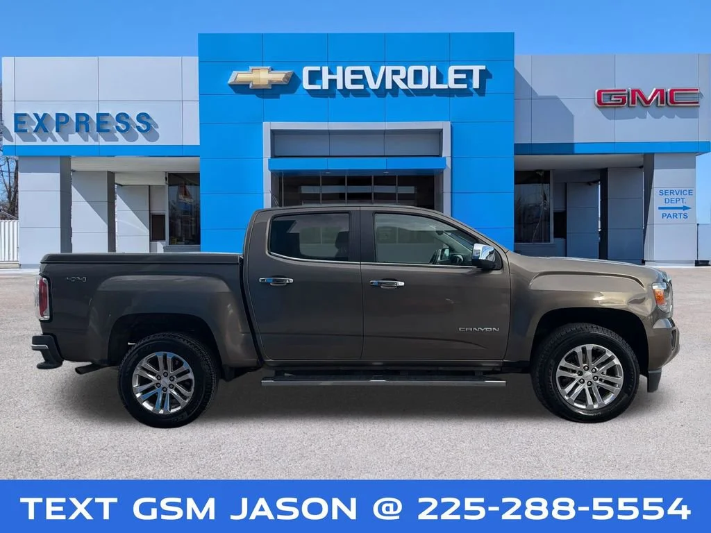 Used 2016 BRONZE ALLOY METALLIC GMC 4WD SLT image 2