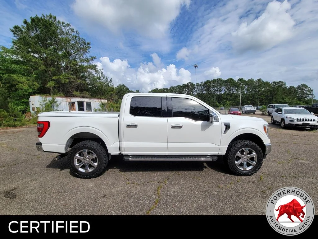Used 2021 White Ford Lariat image 7