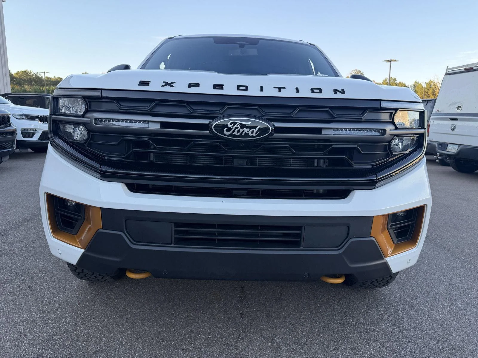 Used 2025 Star White Metallic Tri-Coat Ford Tremor image 24