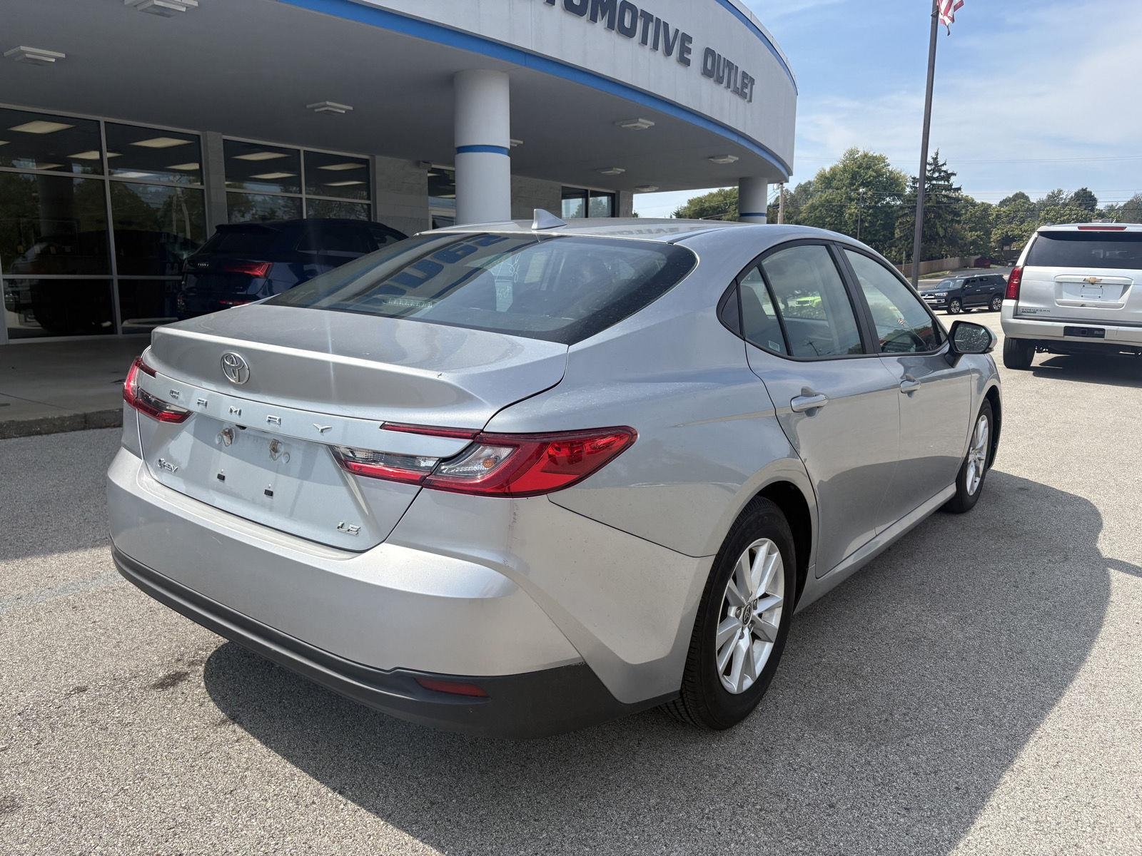 Used 2025 Celestial Silver Metallic Toyota LE image 3