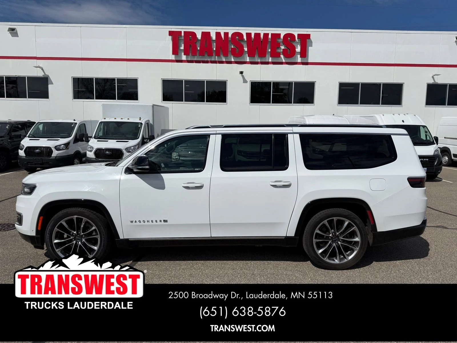 Used 2023 Jeep Wagoneer L Series III with VIN 1C4SJSDP6PS526494 for sale in Minneapolis, Minnesota