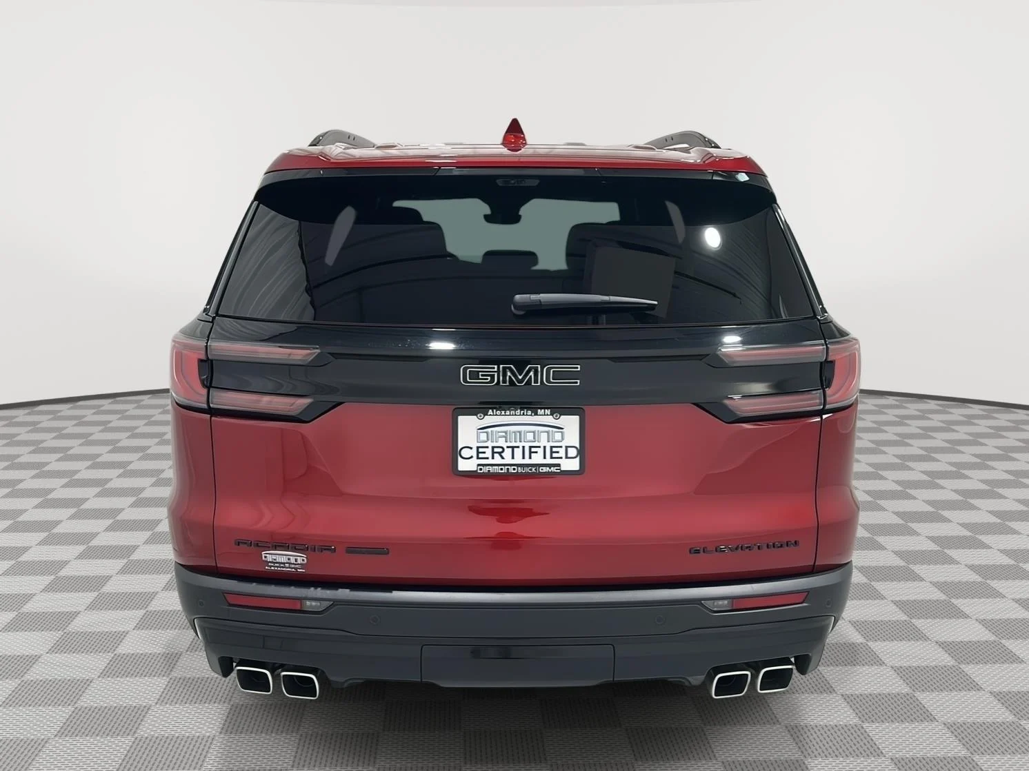 Used 2026 Volcanic Red Tintcoat GMC Elevation image 4