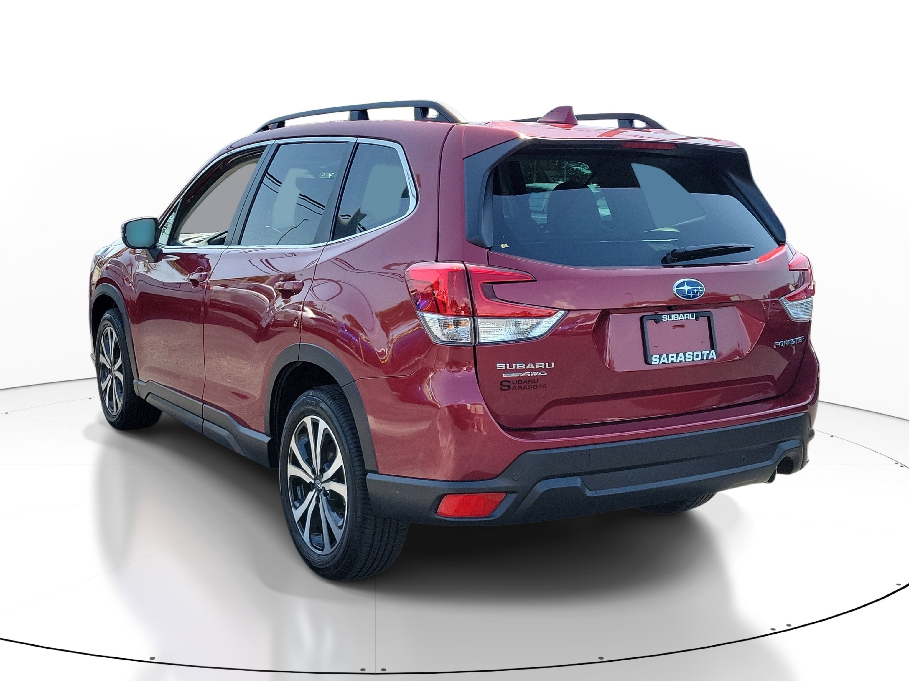 Used 2023 Crimson Red Pearl Subaru Limited image 3