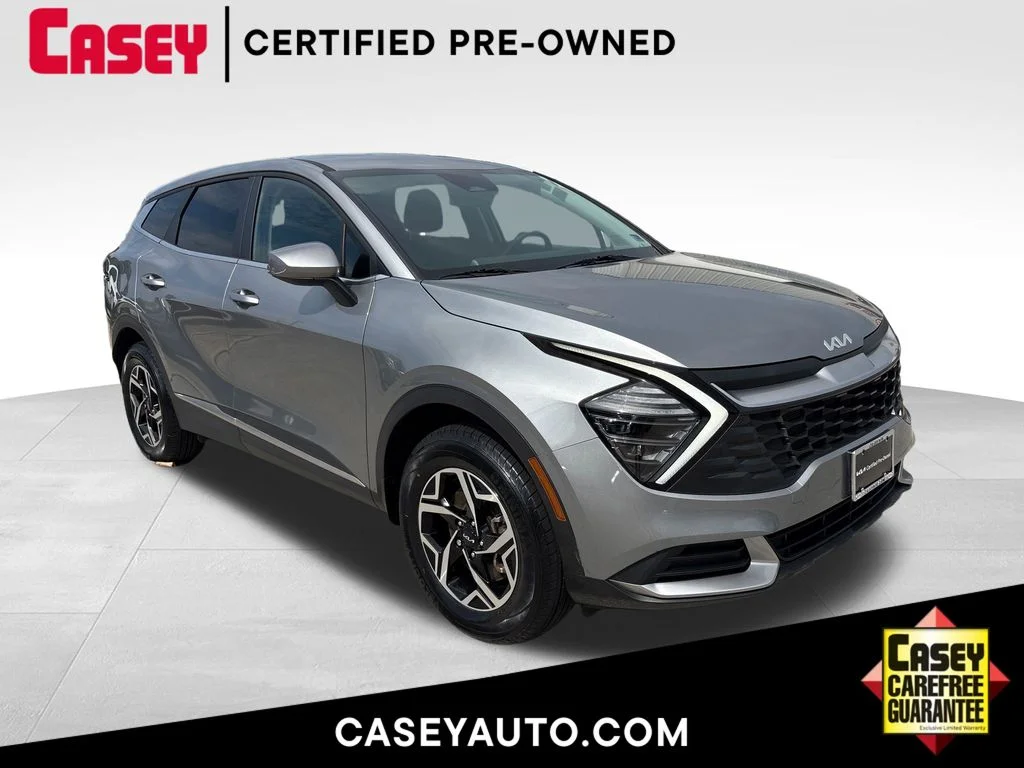 Certified Used 2024 Gray Kia LX image 1