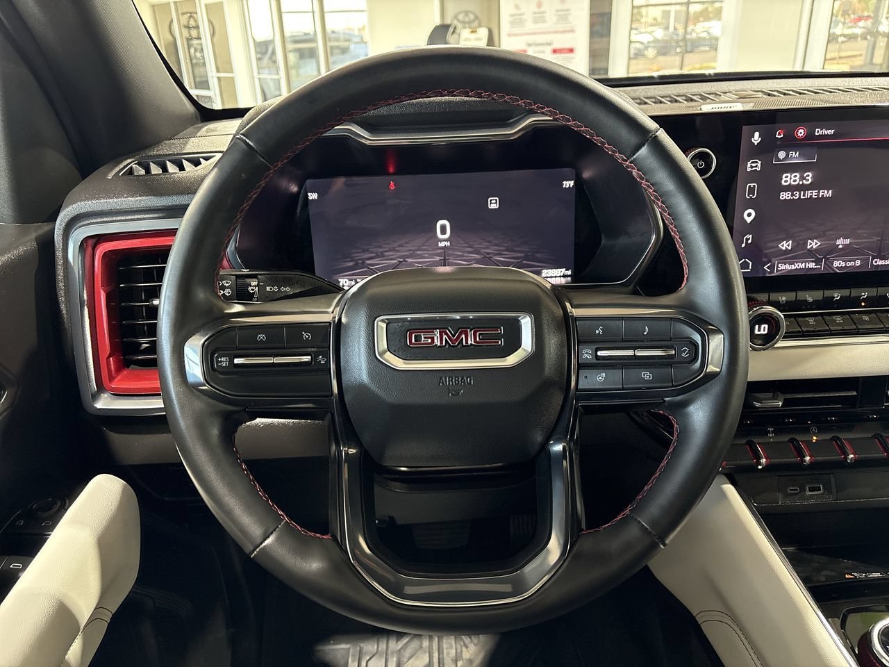 Used 2023 Onyx Black GMC 4WD AT4X image 14