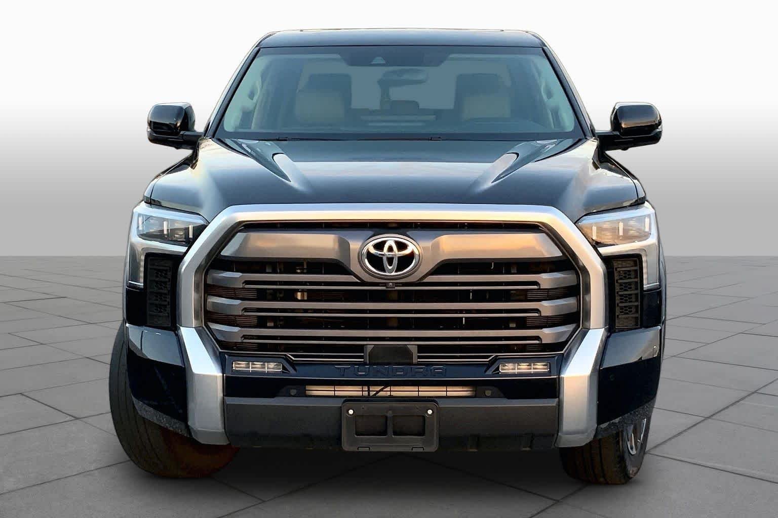 Used 2023 Midnight Black Metallic Toyota Limited image 4