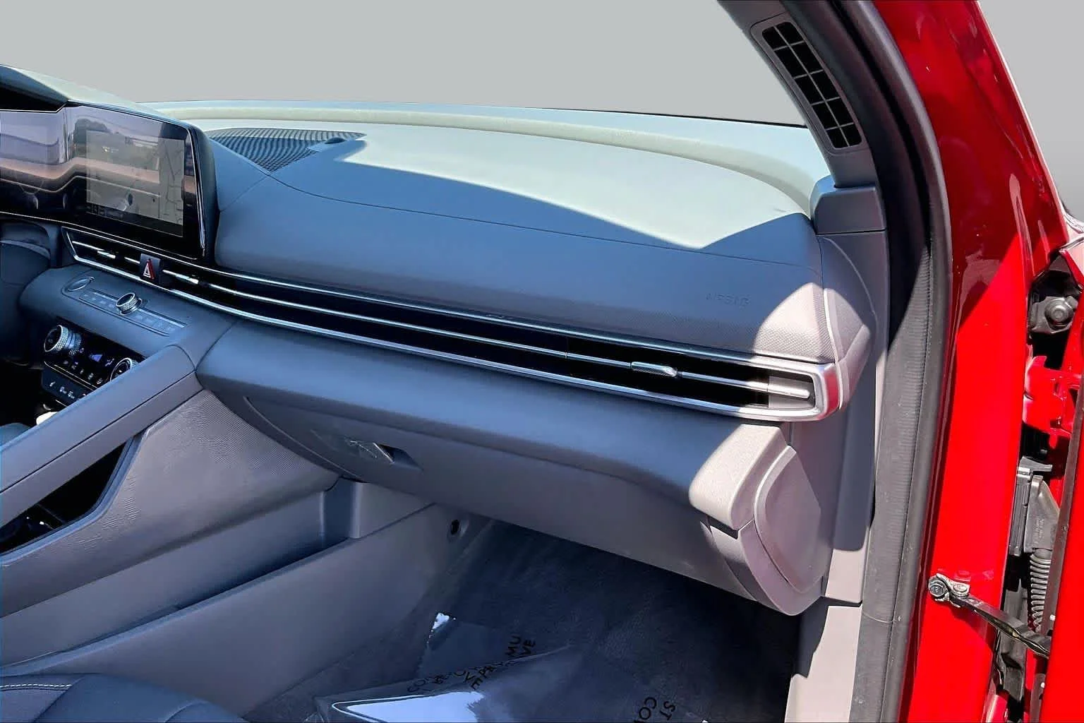 Used 2023 Scarlet Red Pearl Hyundai SEL image 18