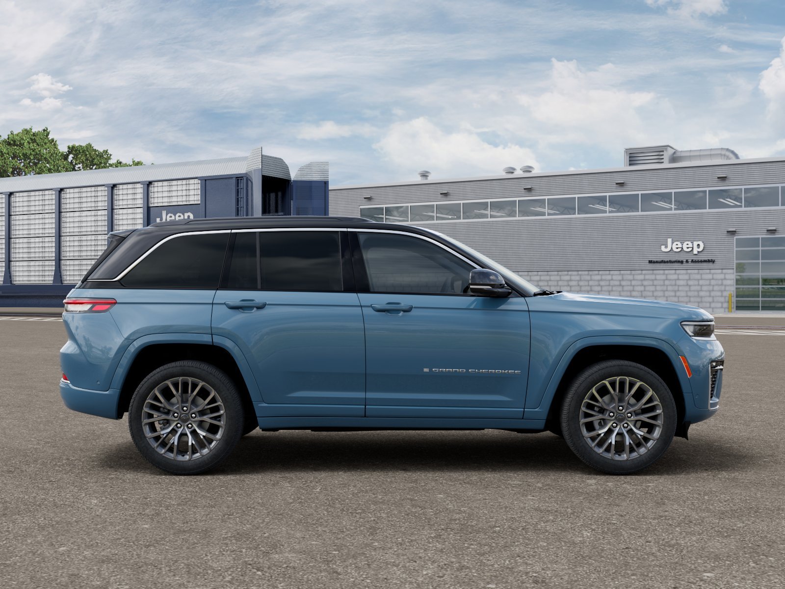 New 2027 Steel Blue Paint Jeep Summit image 12