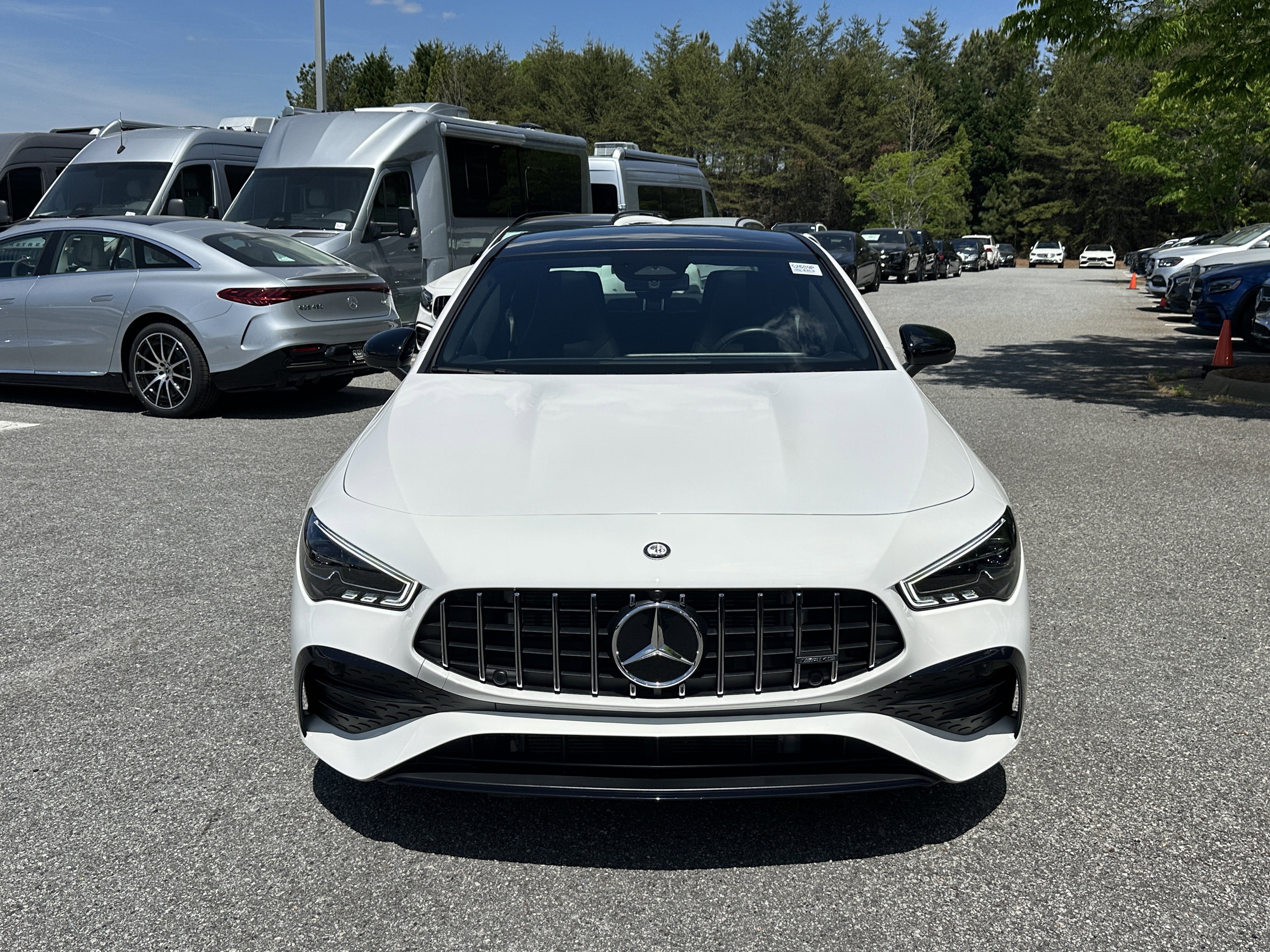 Certified Used 2025 White Mercedes-Benz AMG® CLA 35 image 3