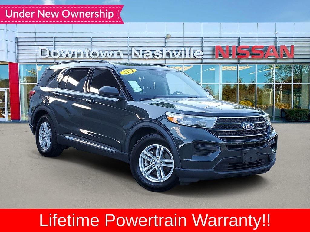 Used 2022 Green Ford XLT image 1