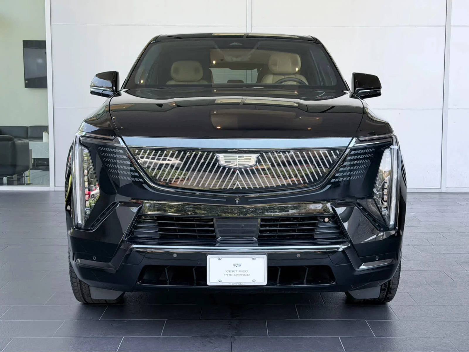 Certified 2025 Cadillac Escalade IQ Sport 2 with VIN 1GYTEFKLXSU100640 for sale in Houston, TX