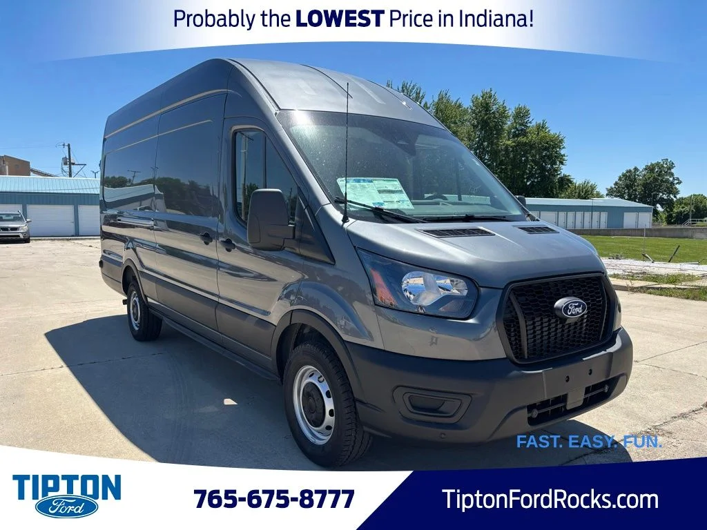 New 2026 Carbonized Gray Metallic Ford Cargo Van image 4