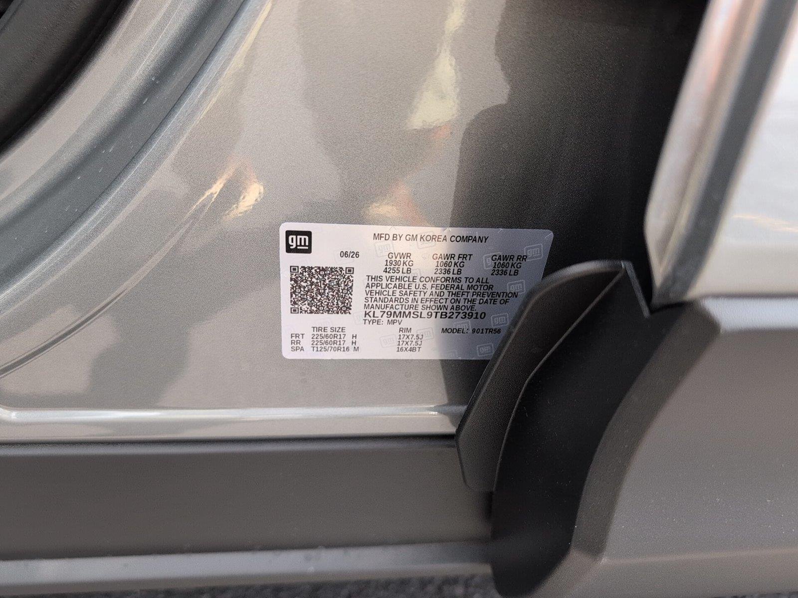 New 2026 Sterling Gray Metallic Chevrolet LS image 10
