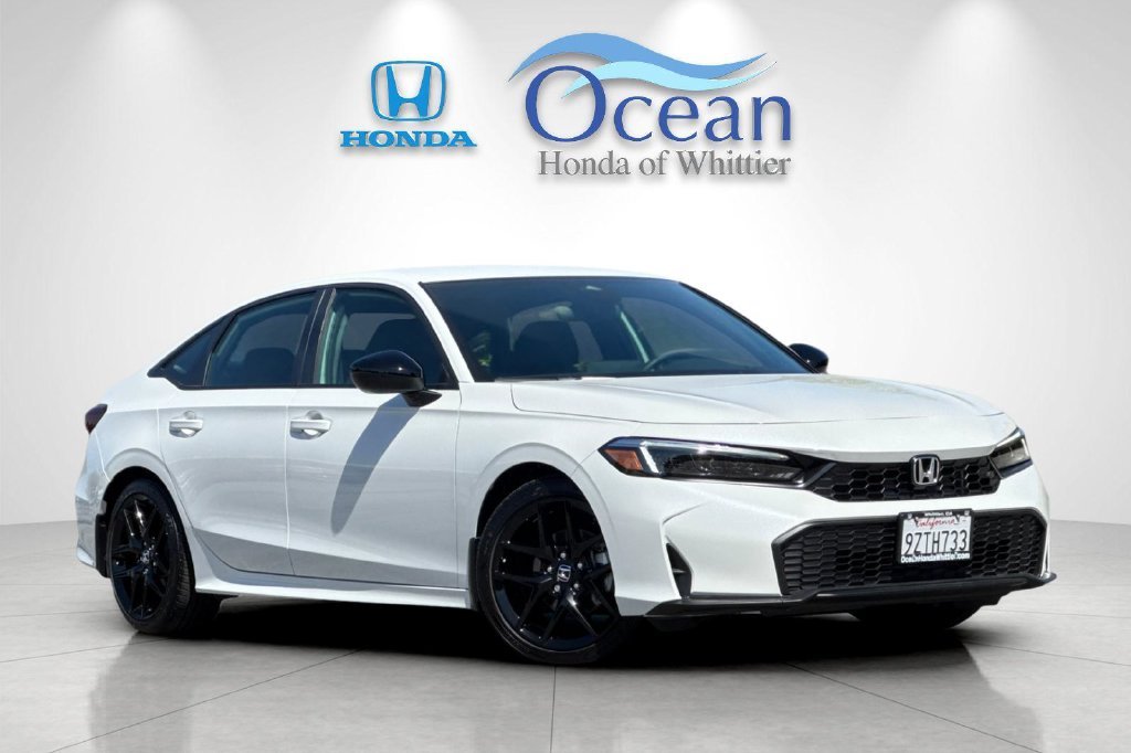 Certified Used 2026 Platinum White Pearl Honda Sport image 2