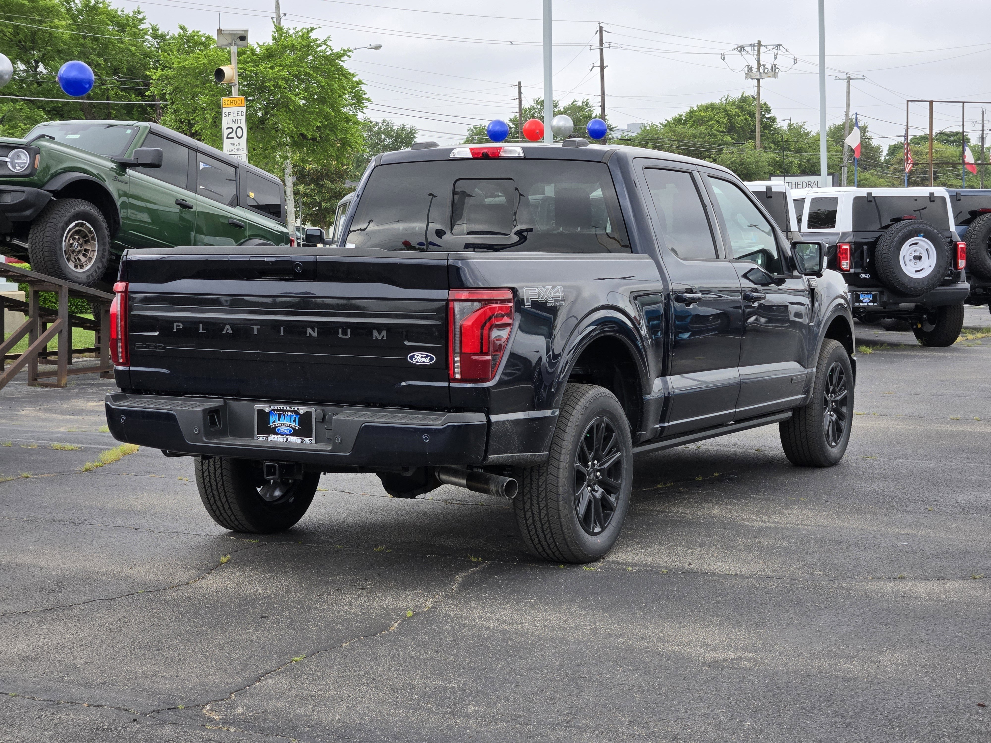 New 2026 Antimatter Blue Metallic Ford Platinum image 4