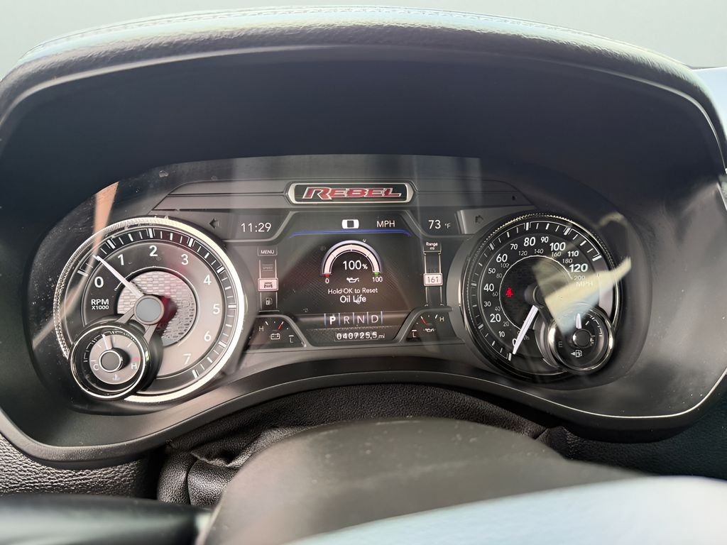 Used 2020 Diamond Black Crystal Pearlcoat Ram Rebel image 24