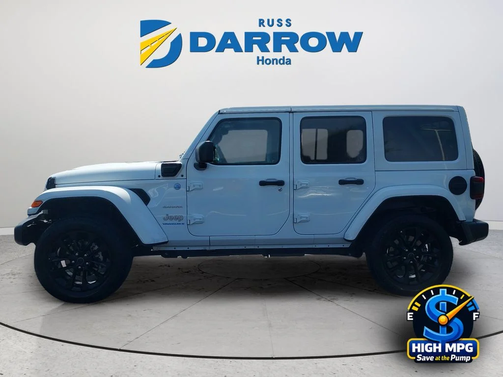 Used 2024 White Jeep Sahara 4xe image 2