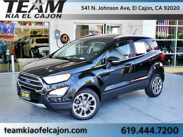 Used 2021 Black Ford Titanium image 1
