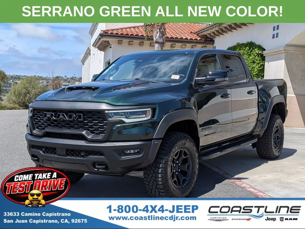 New 2026 Serrano-Green Metallic Exterior Paint RAM RHO image 1