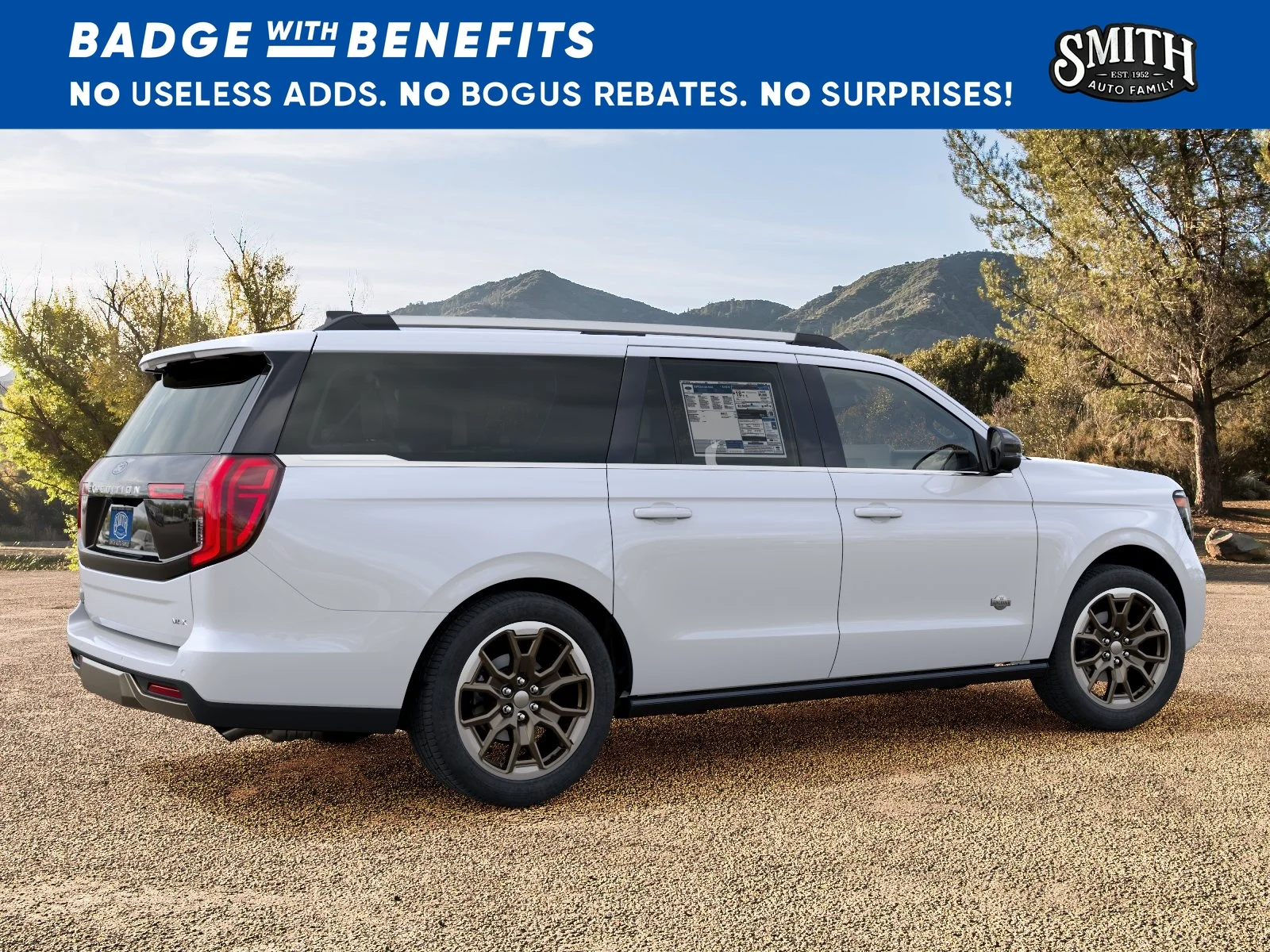 New 2027 Star White Metallic Tri-Coat Ford MAX King Ranch® image 7