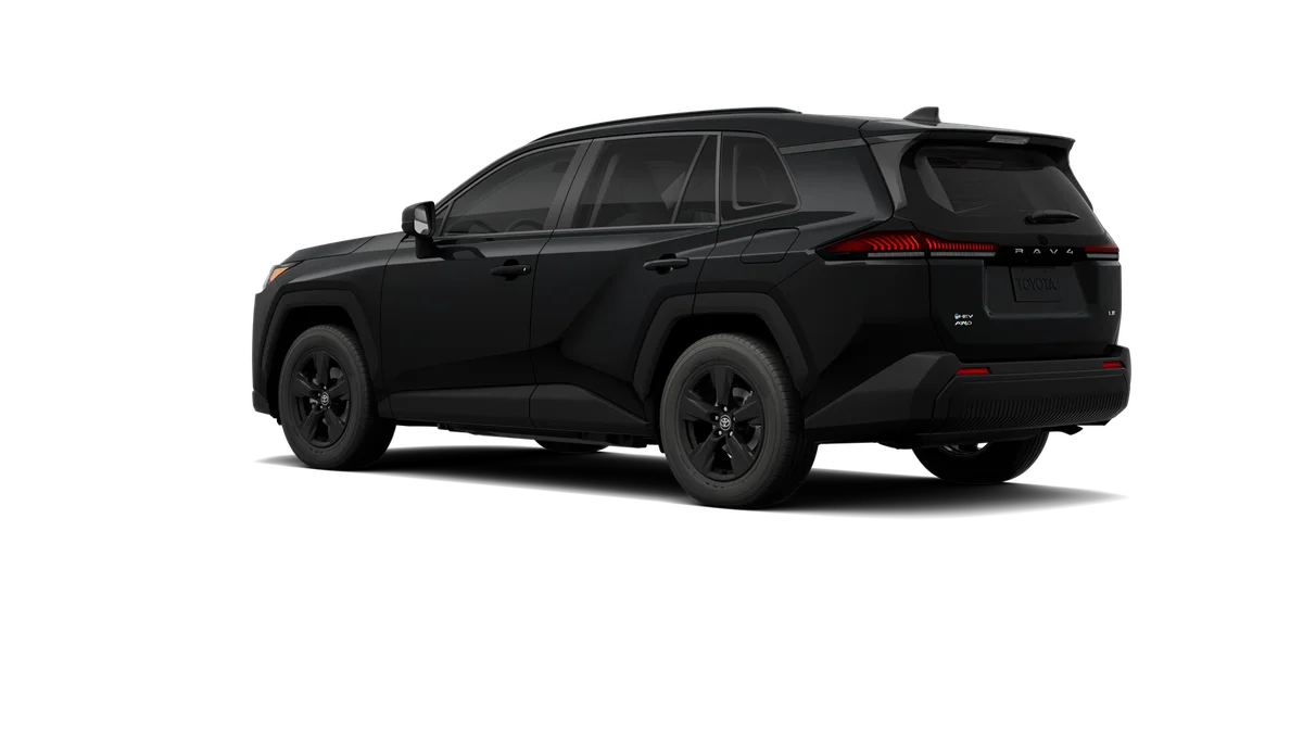 New 2026 Midnight Black Metallic Toyota LE image 6