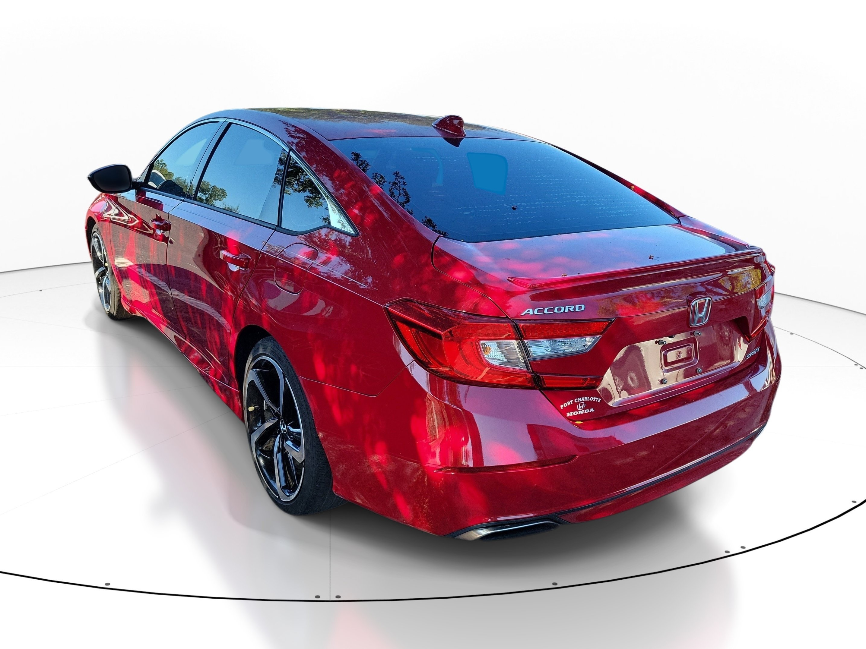 Used 2018 Radiant Red Metallic Honda Sport image 3