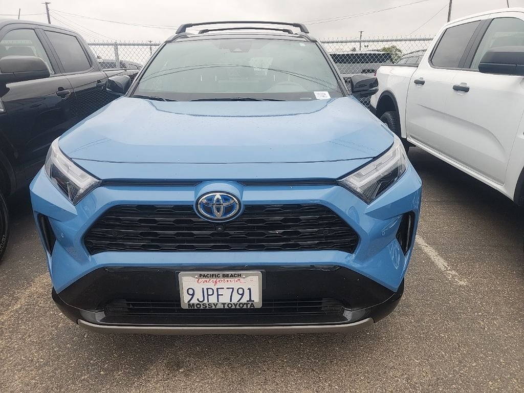 Used 2023 Blue Toyota XSE image 2