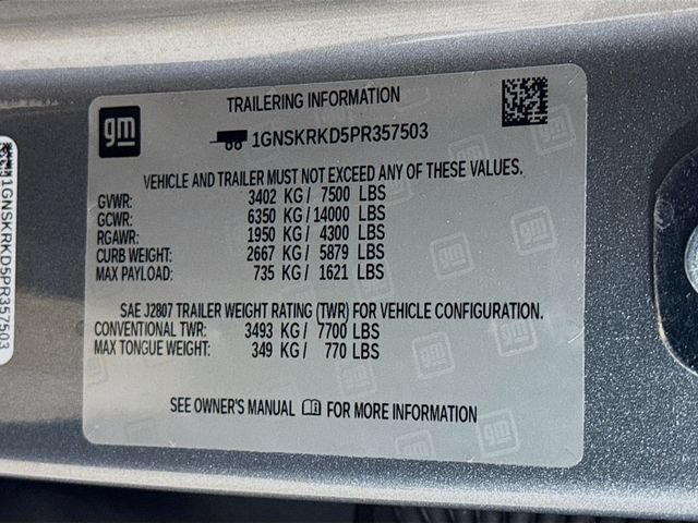 Used 2023 Sterling Gray Metallic Chevrolet RST image 35