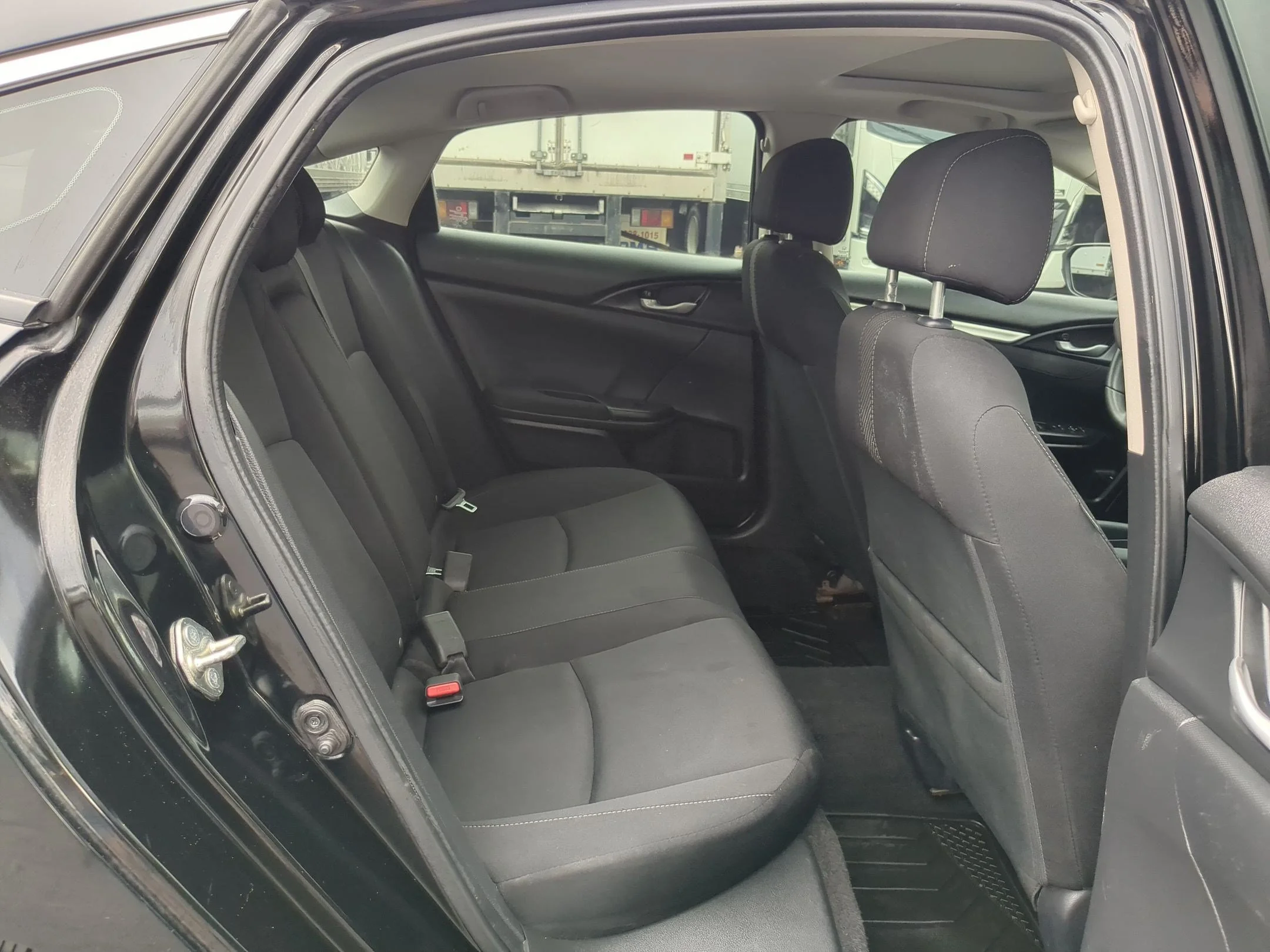 Used 2017 Crystal Black Pearl Honda EX image 26
