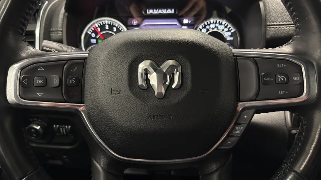 Used 2022 Bright White Clearcoat Ram Laramie image 16