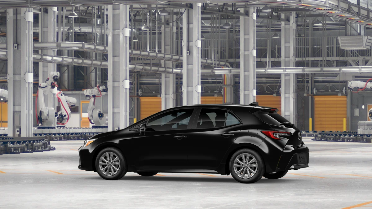 New 2026 Midnight Black Metallic Toyota SE image 5