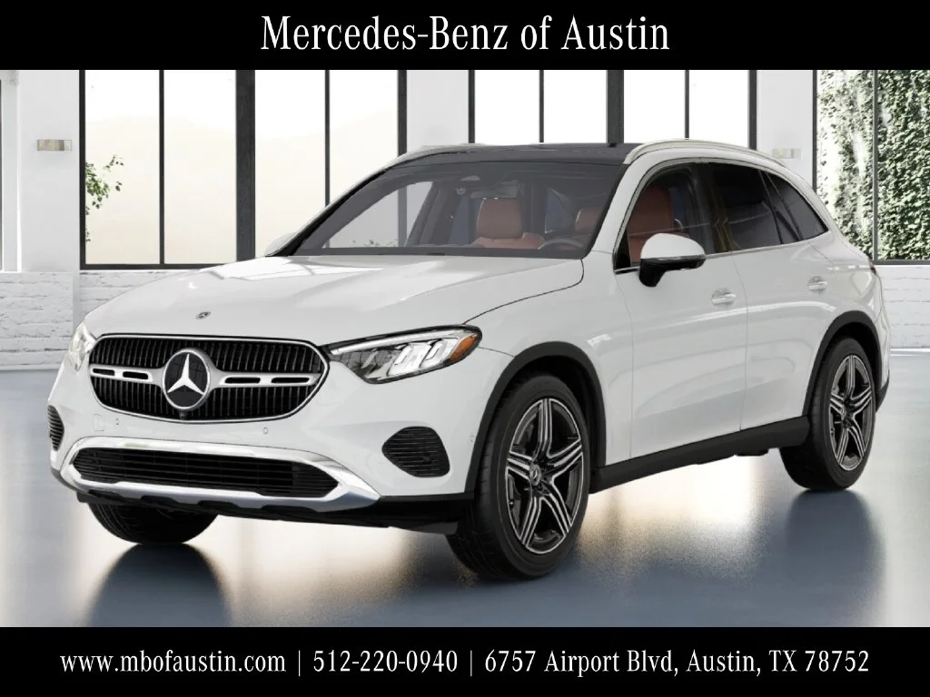 New 2027 White Mercedes-Benz GLC 300 image 1